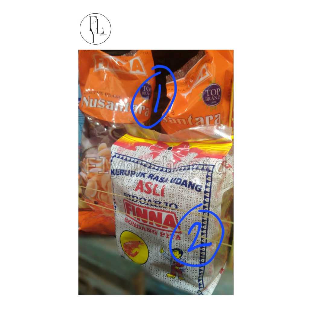 Kerupuk Rasa Udang Finna Asli Sidoarjo