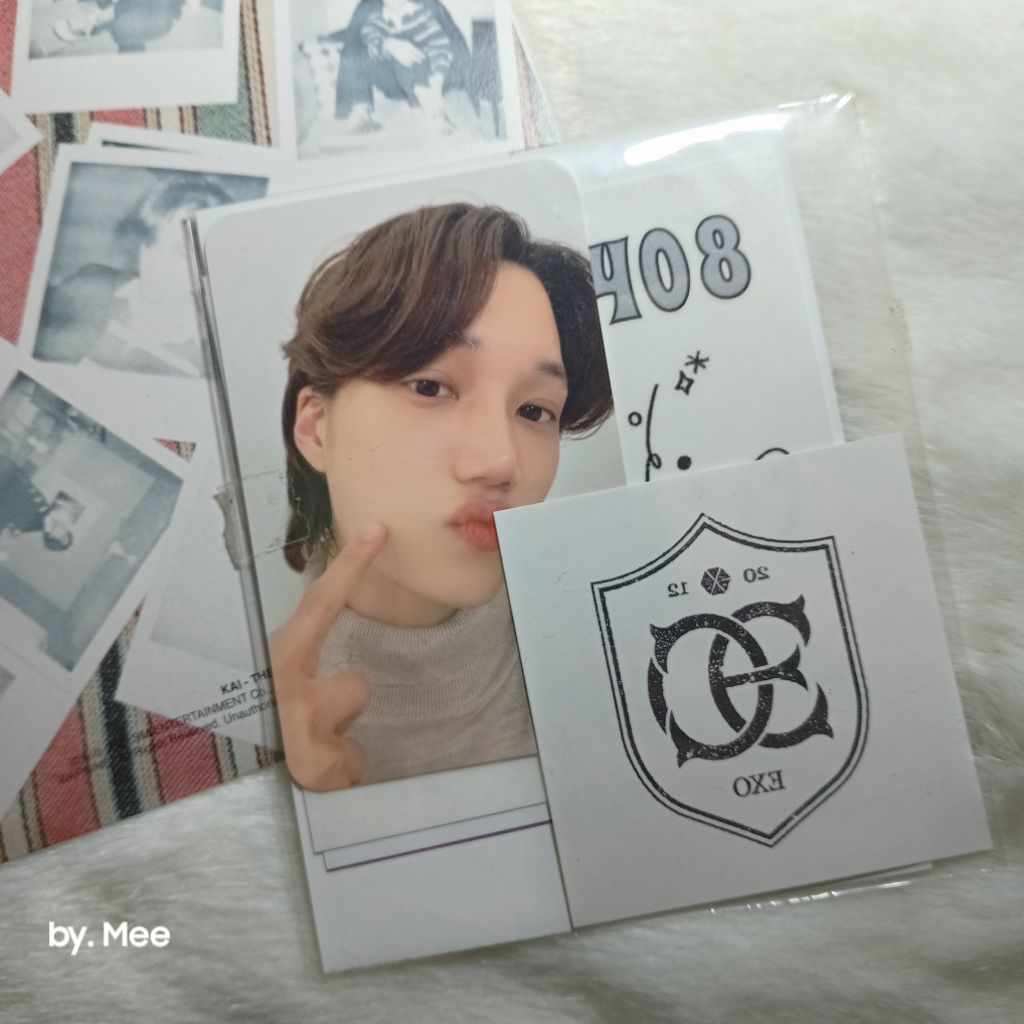 [READY STOCK - OFFICIAL] : SMCU AR Tatto Sticker set KAI EXO