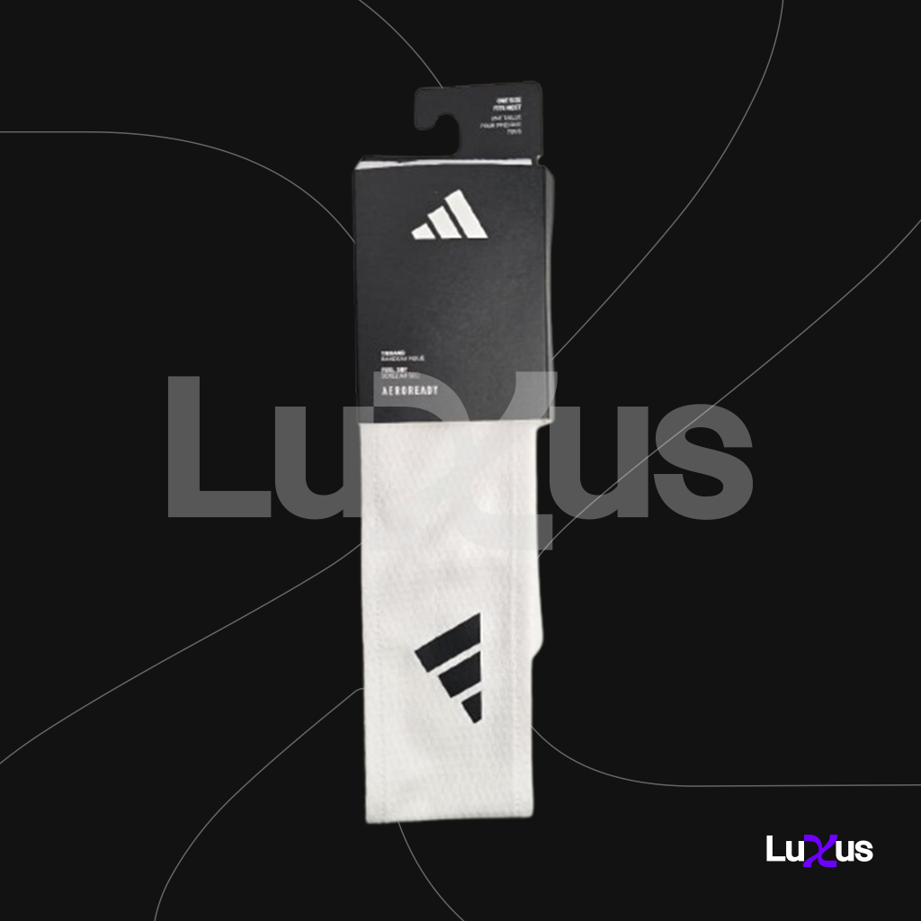 (NEW ORIGINAL) adidas Bandana Blanco Aeroready