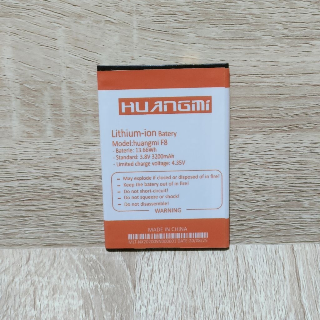 Baterai Batre Huangmi F8 Maron Maroon Marun 3200mAh HUANGMI Battery Batrai Hp