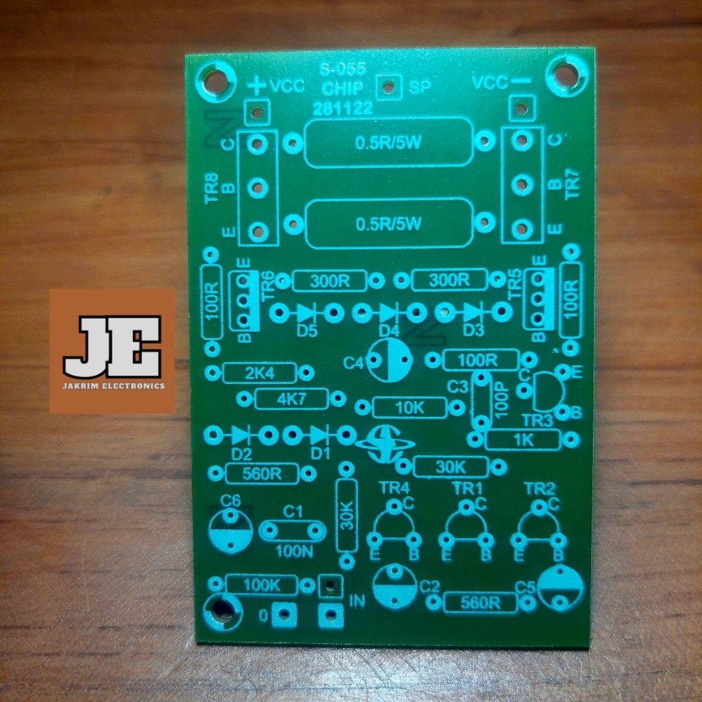 Kit PCB OCL 150 watt mono S-055