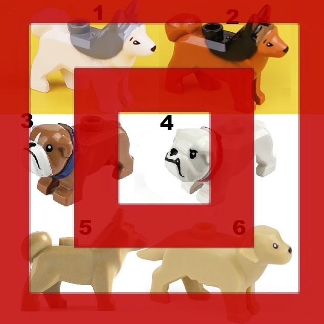 City Dog Husky Herder German Shepherd Bulldog Labrador Akita Hachiko Anjing Action Figure Mini