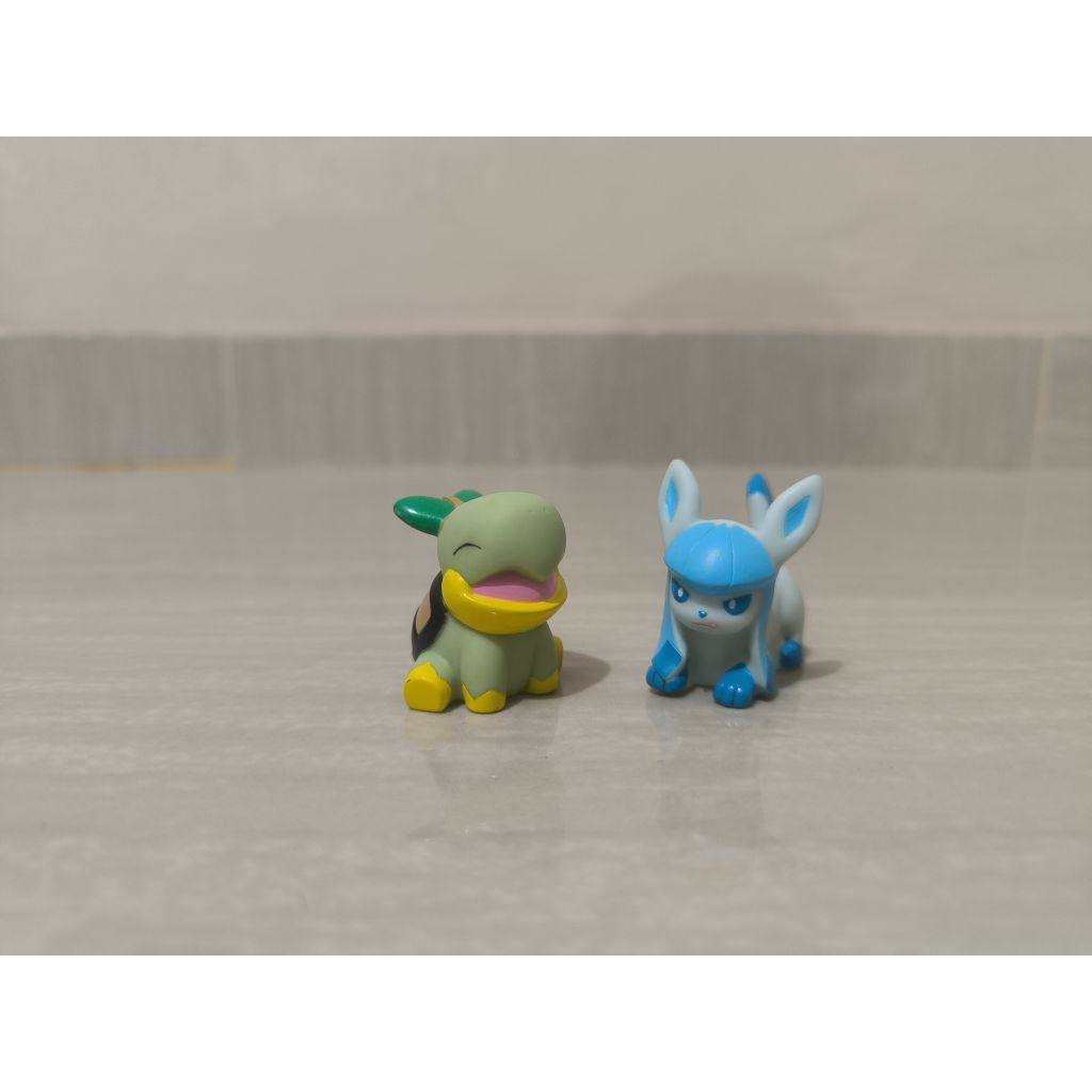 finger doll pokemon kids bandai set fingerdoll glaceon turtwig original bandai