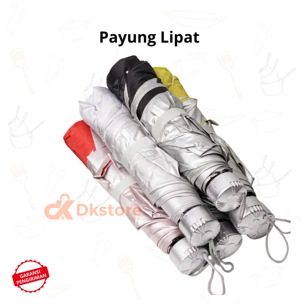 Payung Lipat 3 Polos / Payung Lipat / Payung Mini