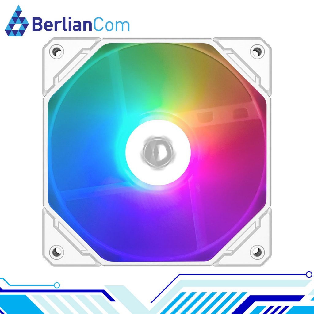 ID-COOLING NO-12015-XT ARGB SNOW 120mm SLIM PWM Fan