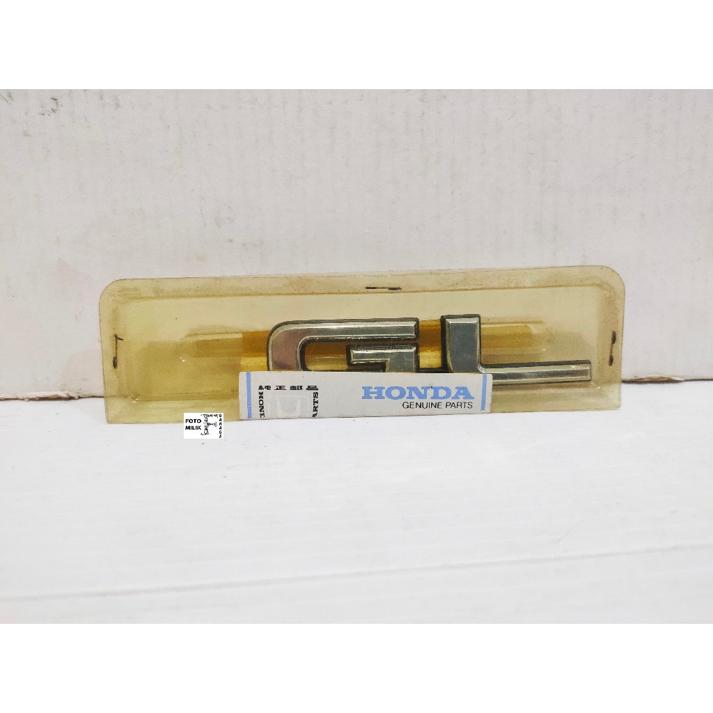NOS Emblem GL Honda Civic Nouva Grand Civic GC LX Wonder Accord