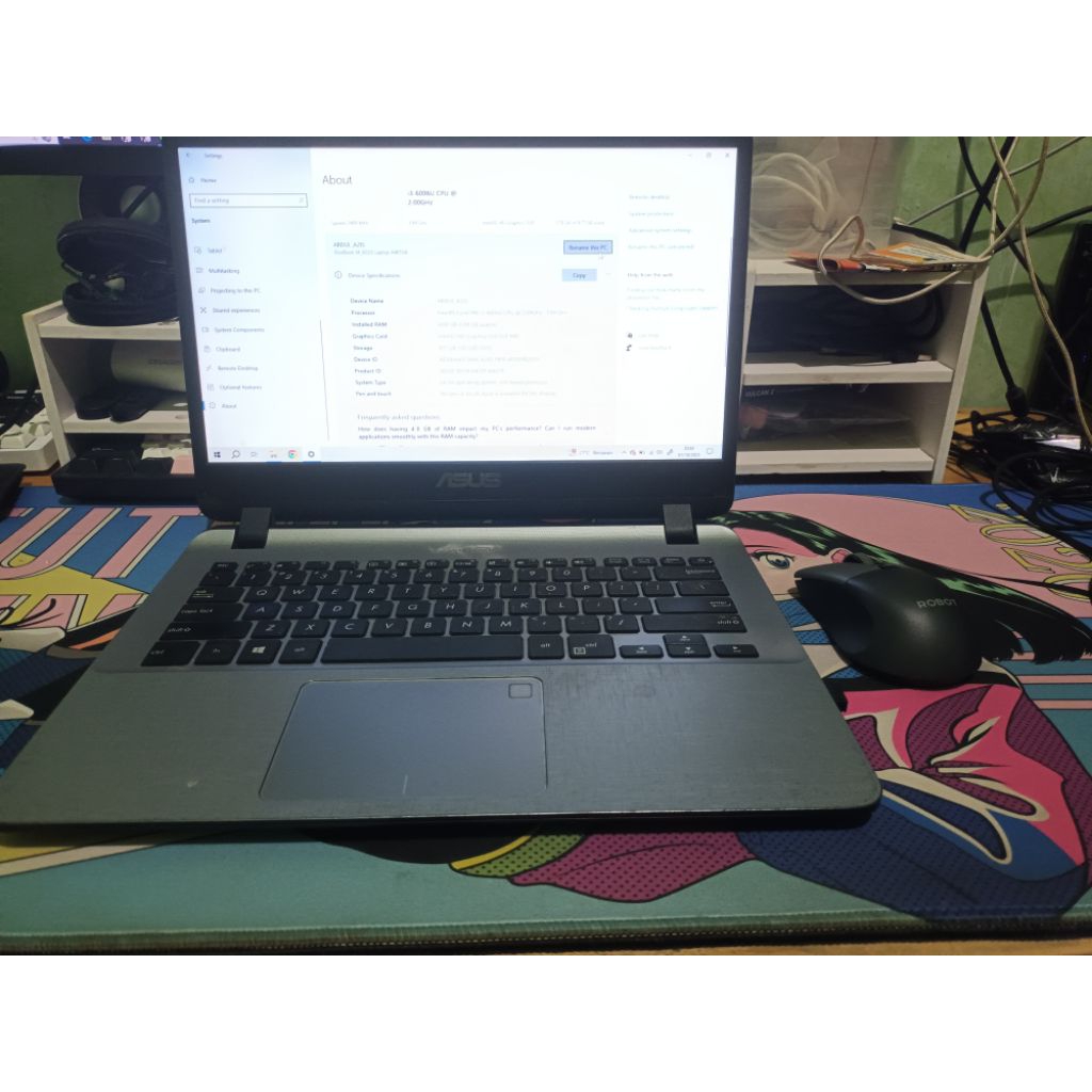 Laptop second ASUS VivoBook 14 X407UA intel i3-6006U