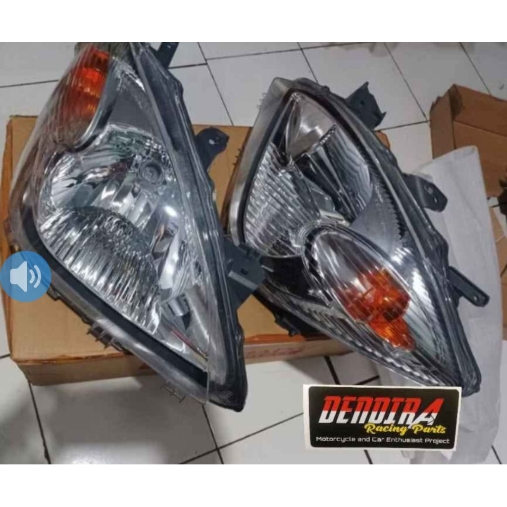 Headlamp avanza xenia old original toyota kanan kiri satu set