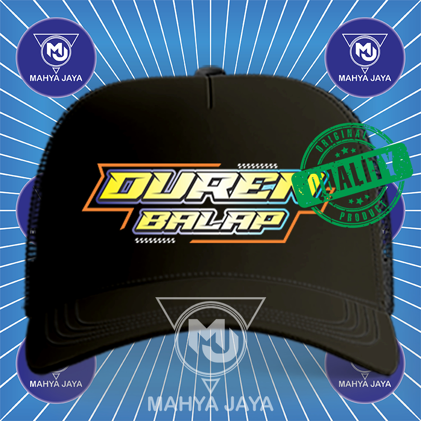 MAHYA JAYA TOPI DURIAN BALAP TRUCKER JARING PREMIUM