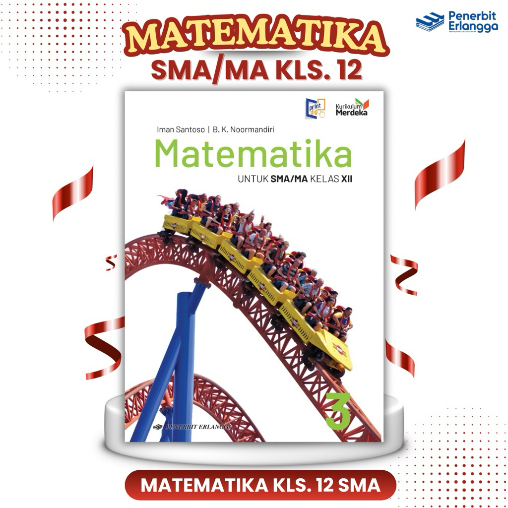 BUKU MATEMATIKA KELAS 12 SMA/MA - PENERBIT ERLANGGA
