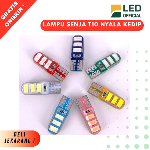 Lampu Senja Kota T10 6 Led 12 Led 24 Led 24 Volt dan 12 Volt Kedip
