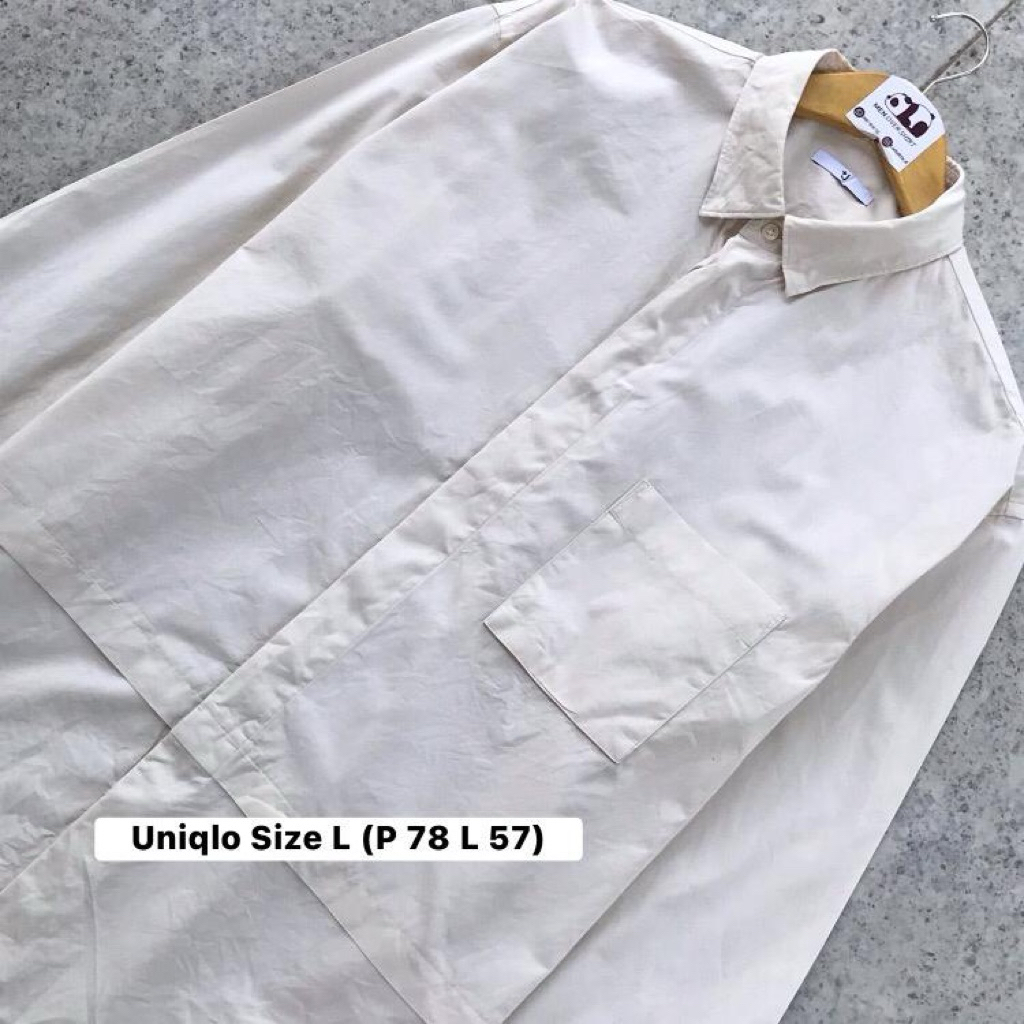 Kemeja Uniqlo Jil Sander +J Supiima
