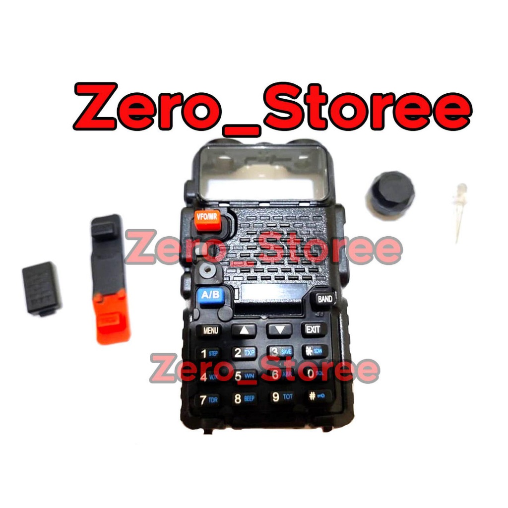 HT Casing UV5 kesing UV-5 UV5R UV-5R Baofeng Pofung Lupax Berlin Kipet weierwei Keypad tutup mic PTT