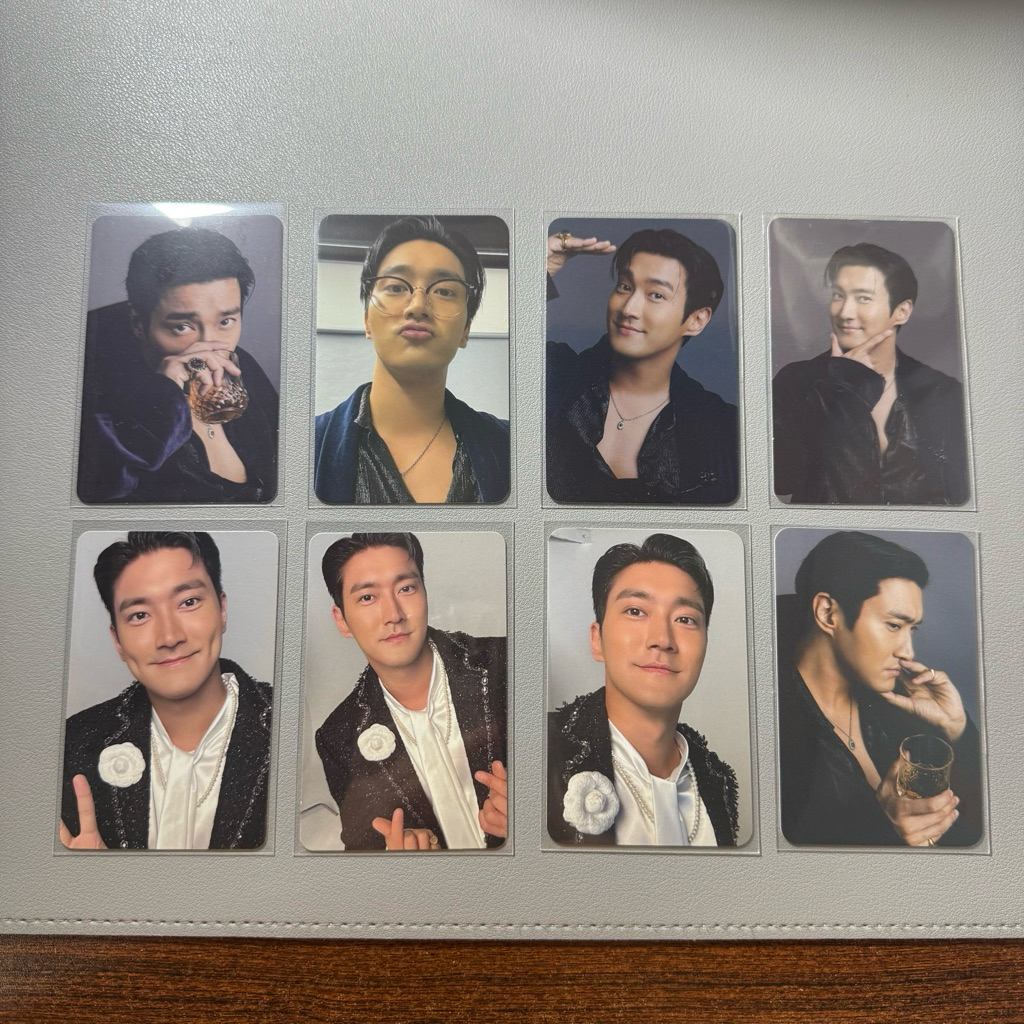 [OFFICIAL] Siwon Choi Photocard PART 7 Murah PC It’s Blue Super Junior Fanmeeting & Season Greeting 