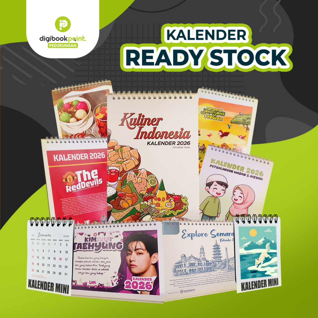 Kalender Meja 2026 Resep Minuman Nusantara - menemani hangatnya moment di tahun 2026