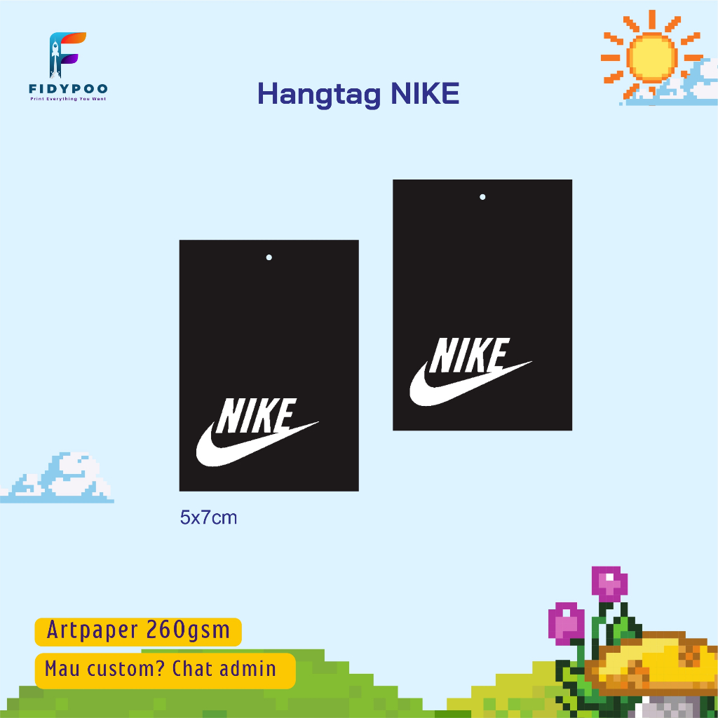 Hangtag NIK3 // Label brand NIK3