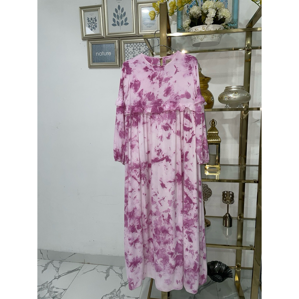 Preloved Dress Wanita Dian Pelangi