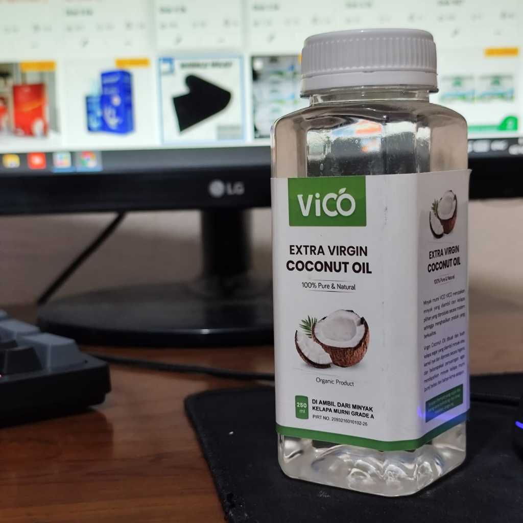 VCO 250 ML MINYAK KELAPA MURNI 100% ORIGINAL