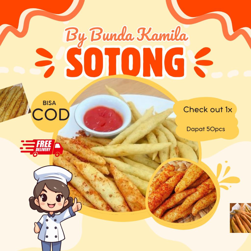 SOTONG ISI 50PCS FREE BUMBU KHAS TASIKMALAYA