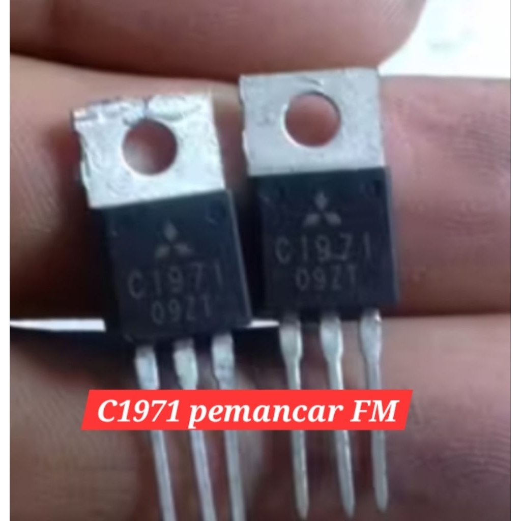 transistor c1971 C 1971 pemancar fm