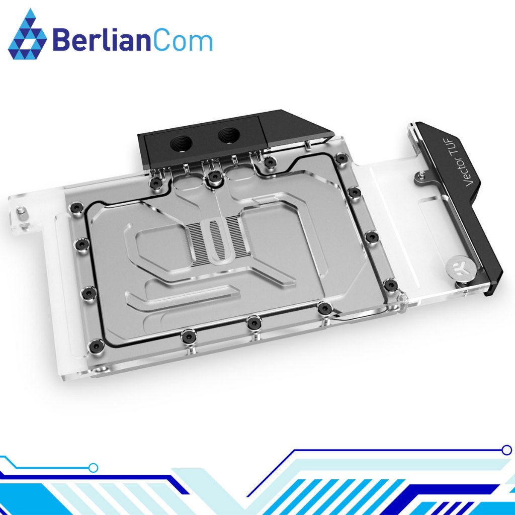 EKWB EK Quantum Vector TUF RTX 3080 3090 D-RGB Nickel Plexi +BACKPLATE