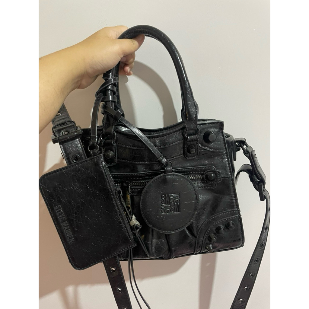 Steve Madden Bcelia Shoulder Bag Black