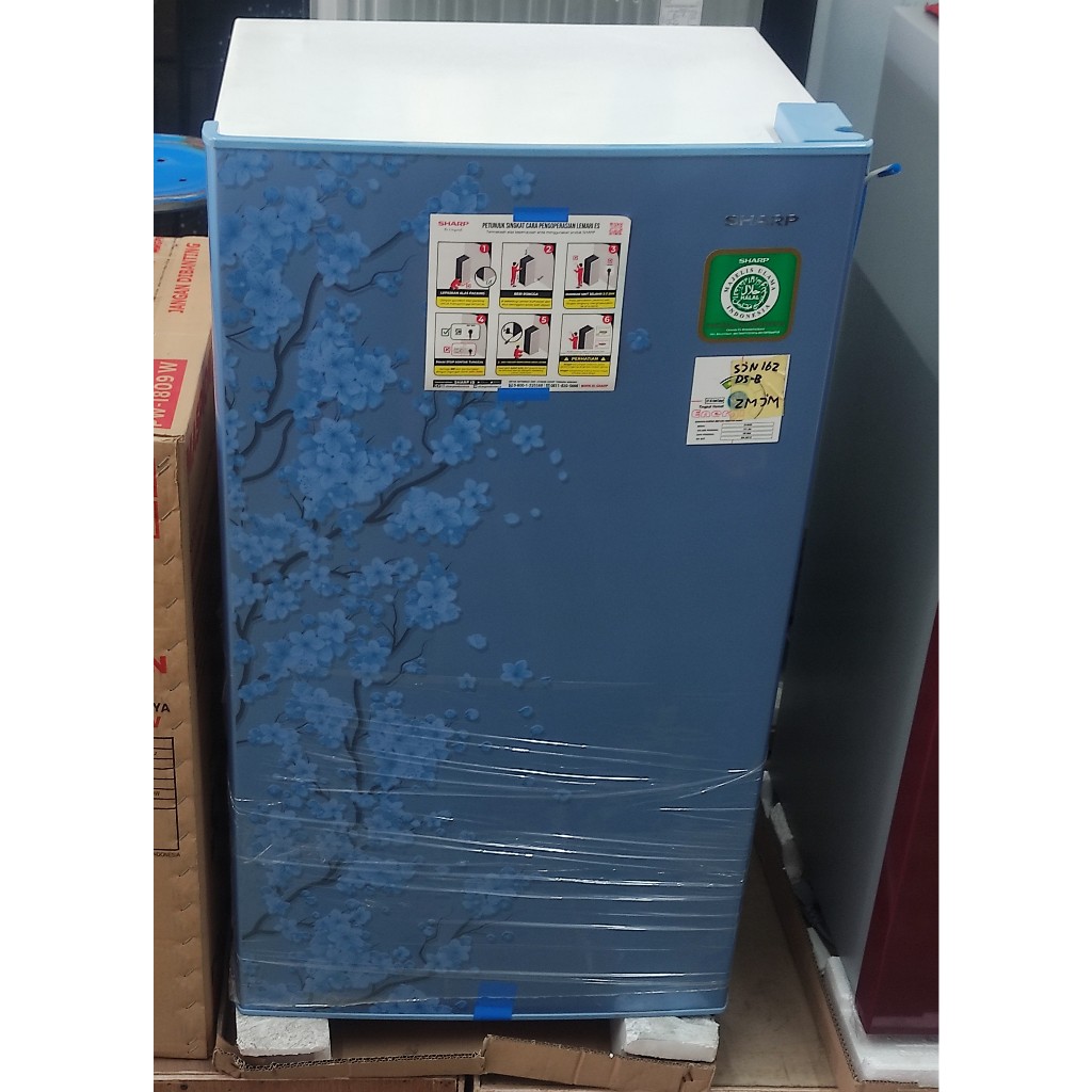 Kulkas 1 Pintu SHARP SJN 162 D SB/LEMARI ES SHARP SJN 162 D SB/Garansi Resmi