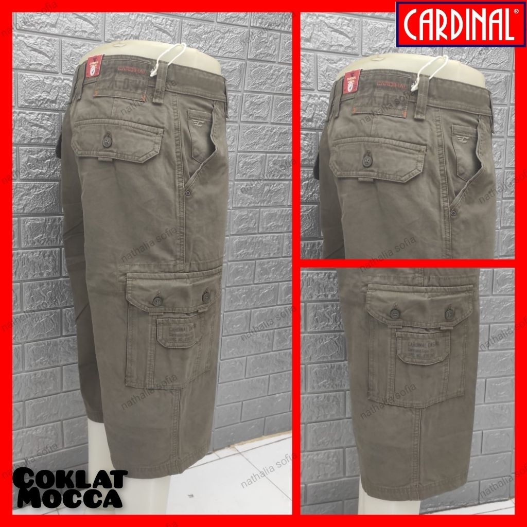 CARDINAL 7/8 ( di bawah lutut ) size 27-32 / CELANA 7/8 CARGO CARDINAL / CELANA PENDEK 7/8 CARDINAL 