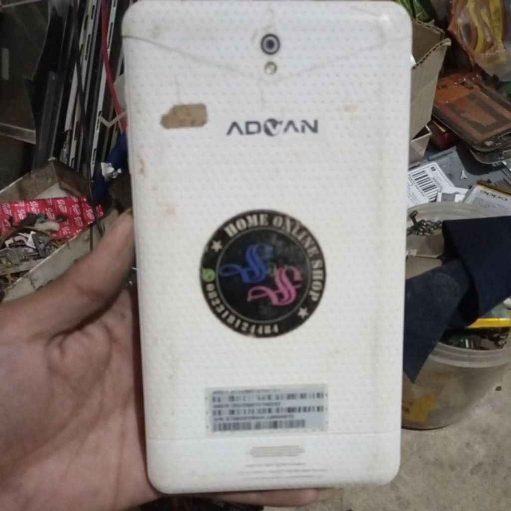 Mesin tab advan s7 hidup minus lcd
