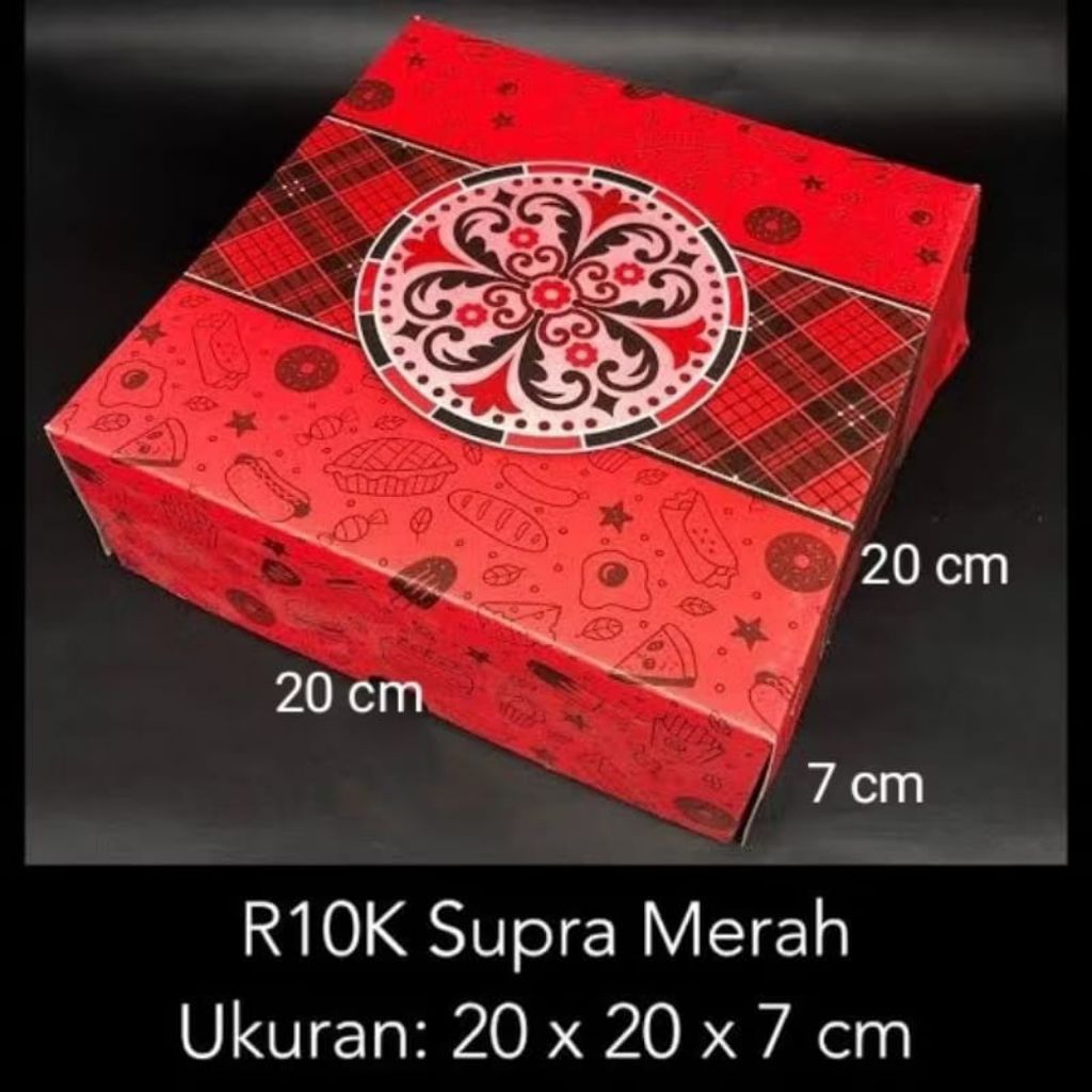 Dus R10K Motif/Dus kue/Dus hajatan/Box nasi