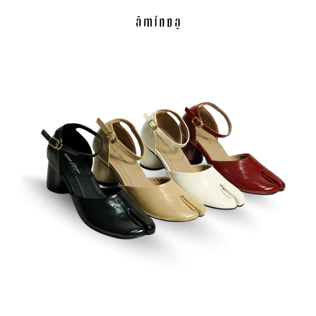 Aminda x Regita Yusran Gianti Series - Sendal Wanita Tinggi 5cm Super ringan best seller Mewah (Waji