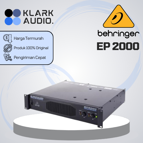 Behringer EP2000 / EP 2000 / EP-2000 Power Amplifier ORIGINAL