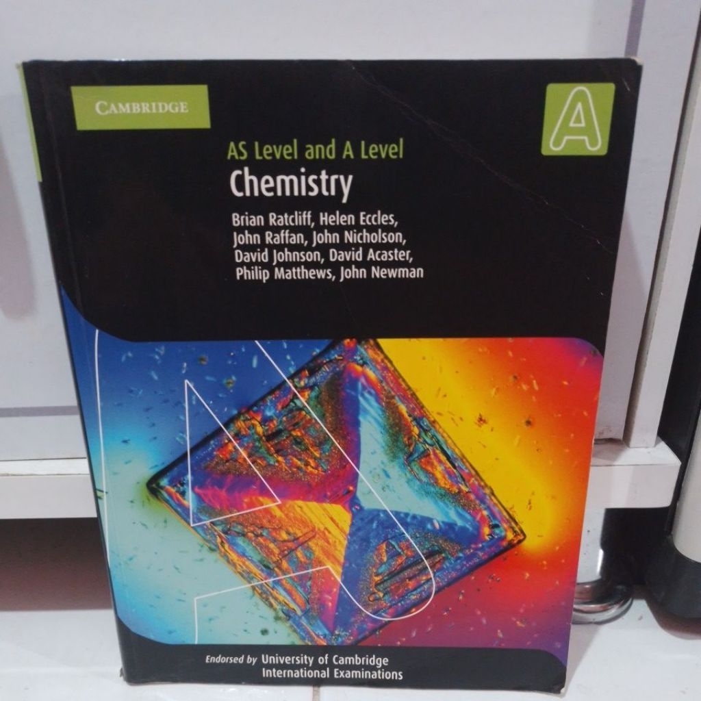 BUKU CAMBRIDGE AS LEVEL AND A LEVEL CHEMISTRY A