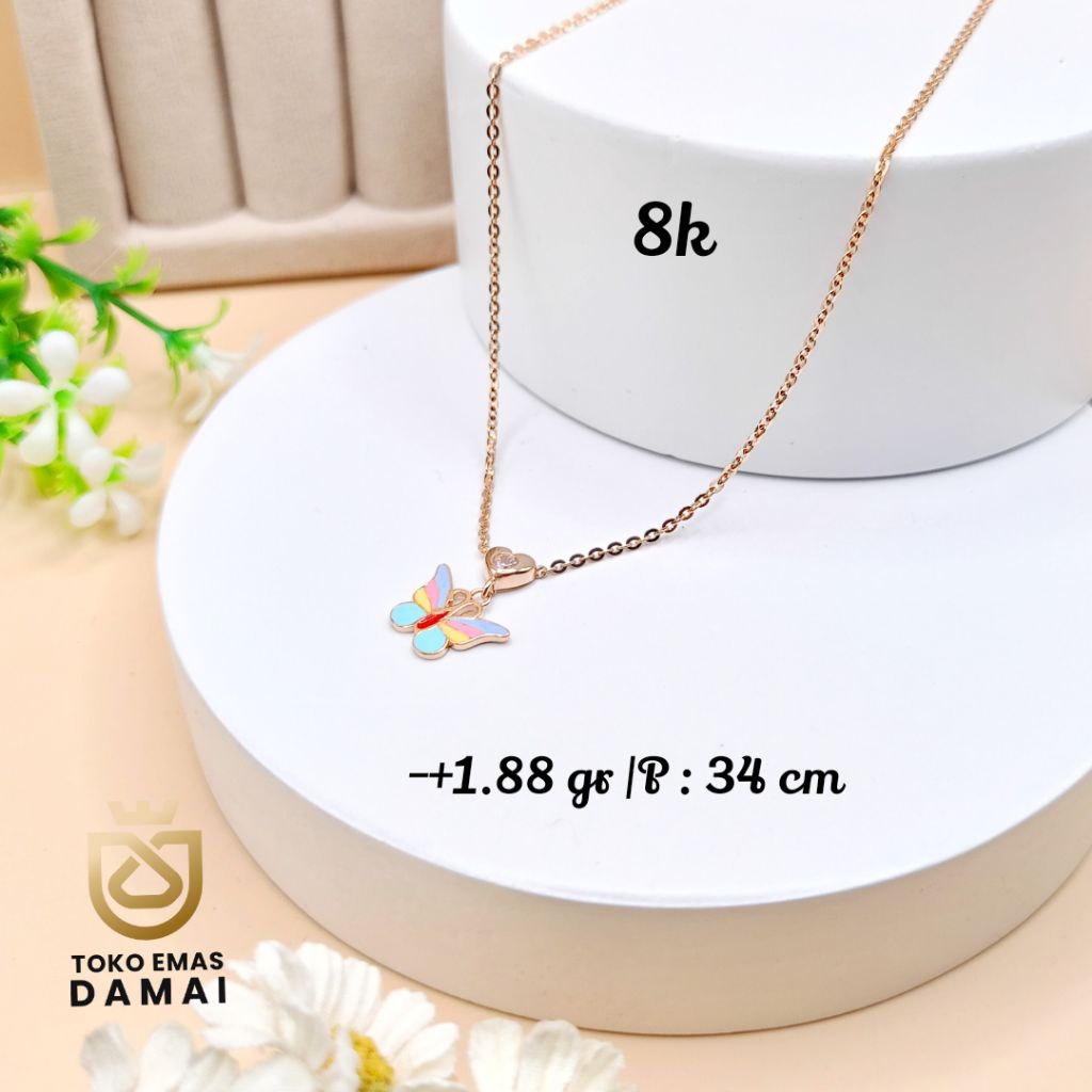 Kalung Anak Karakter - Emas 8k - Toko Emas Damai Plered
