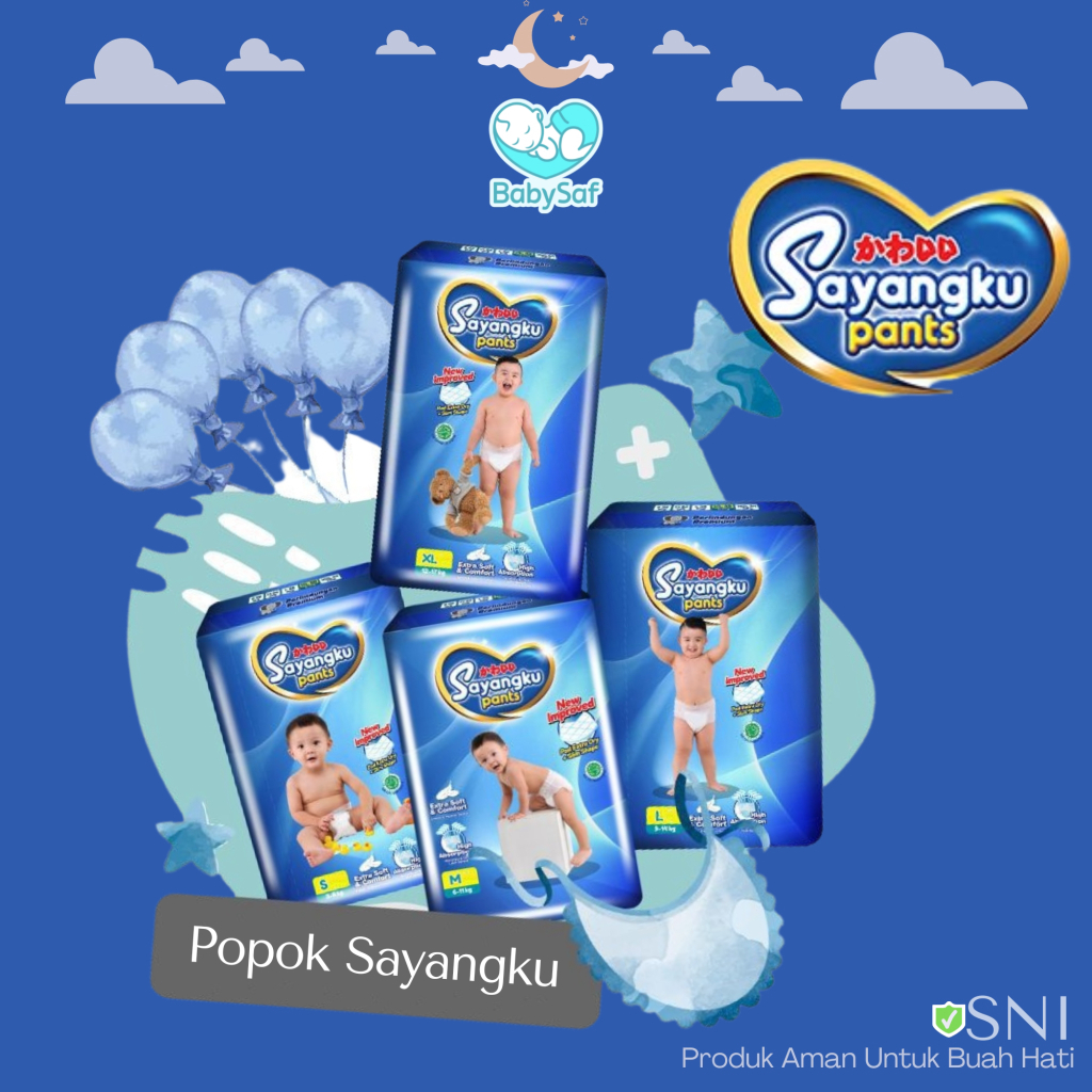 Sayangku baby Diaper Pants/Pampers tipe celana