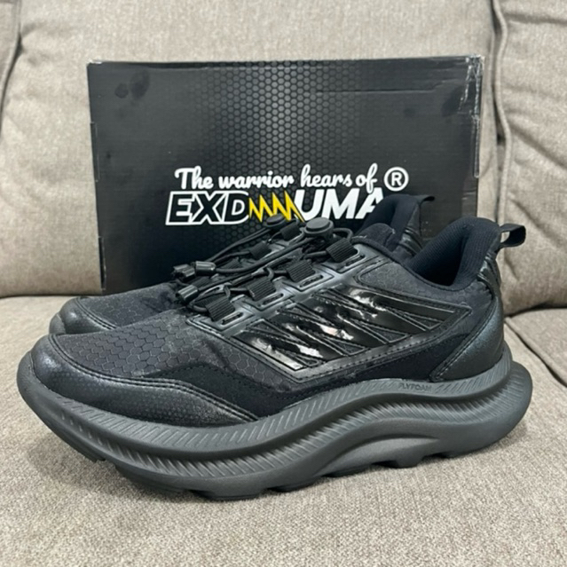 Sepatu Exduma Superblack Sol 2025 Sepatu Full Hitam