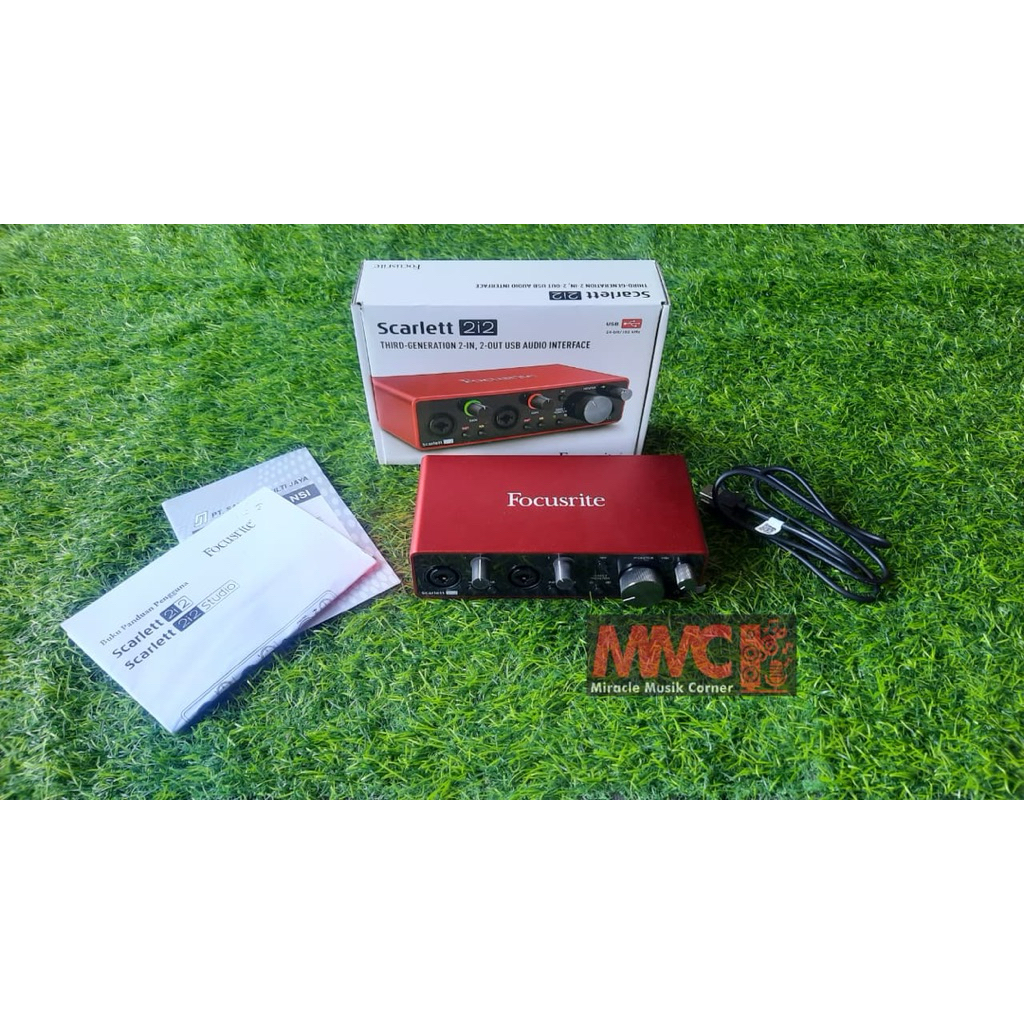 SOUNDCARD FOCUSRITE SCARLETT 2i2 3Rd GEN
