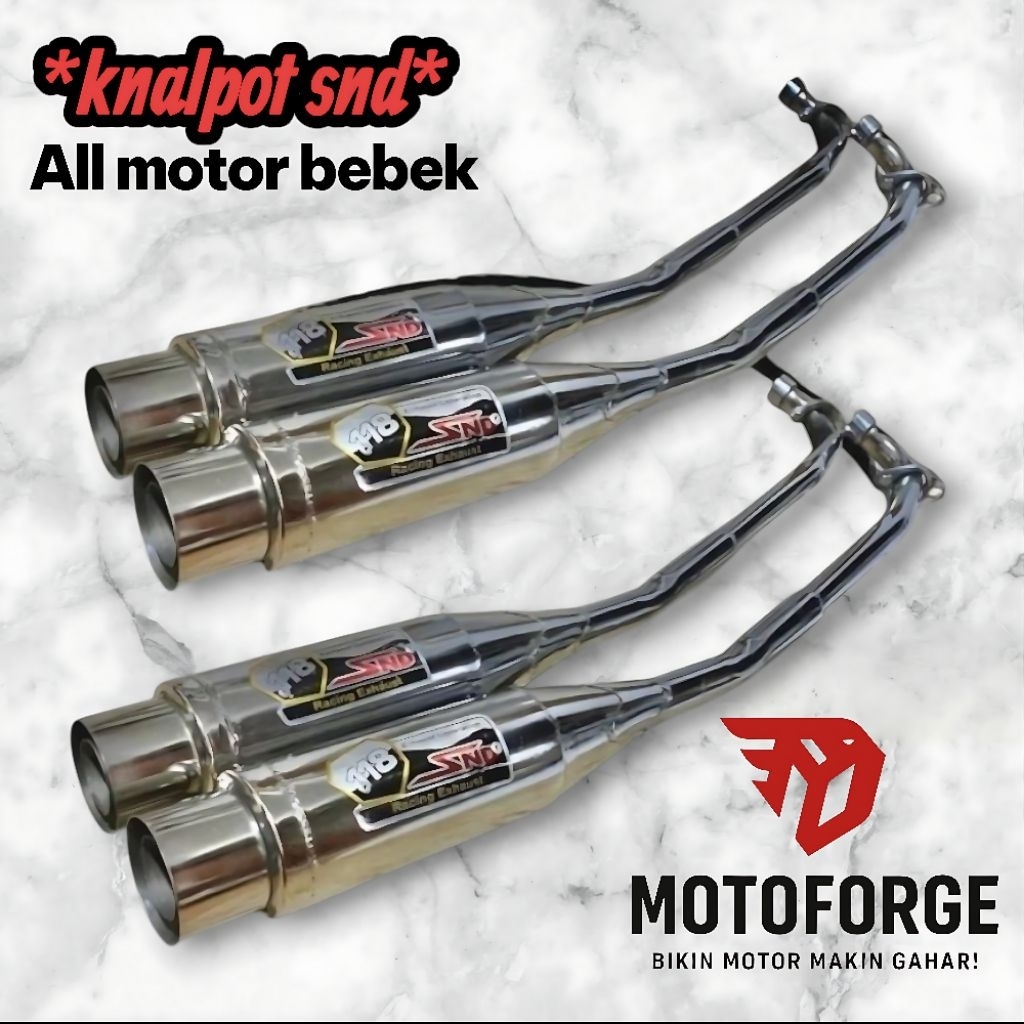 knalpot racing SND universal motor bebek Supra,grand,Revo,karisma,Blade,Jupiter,Vega,Shogun,smash