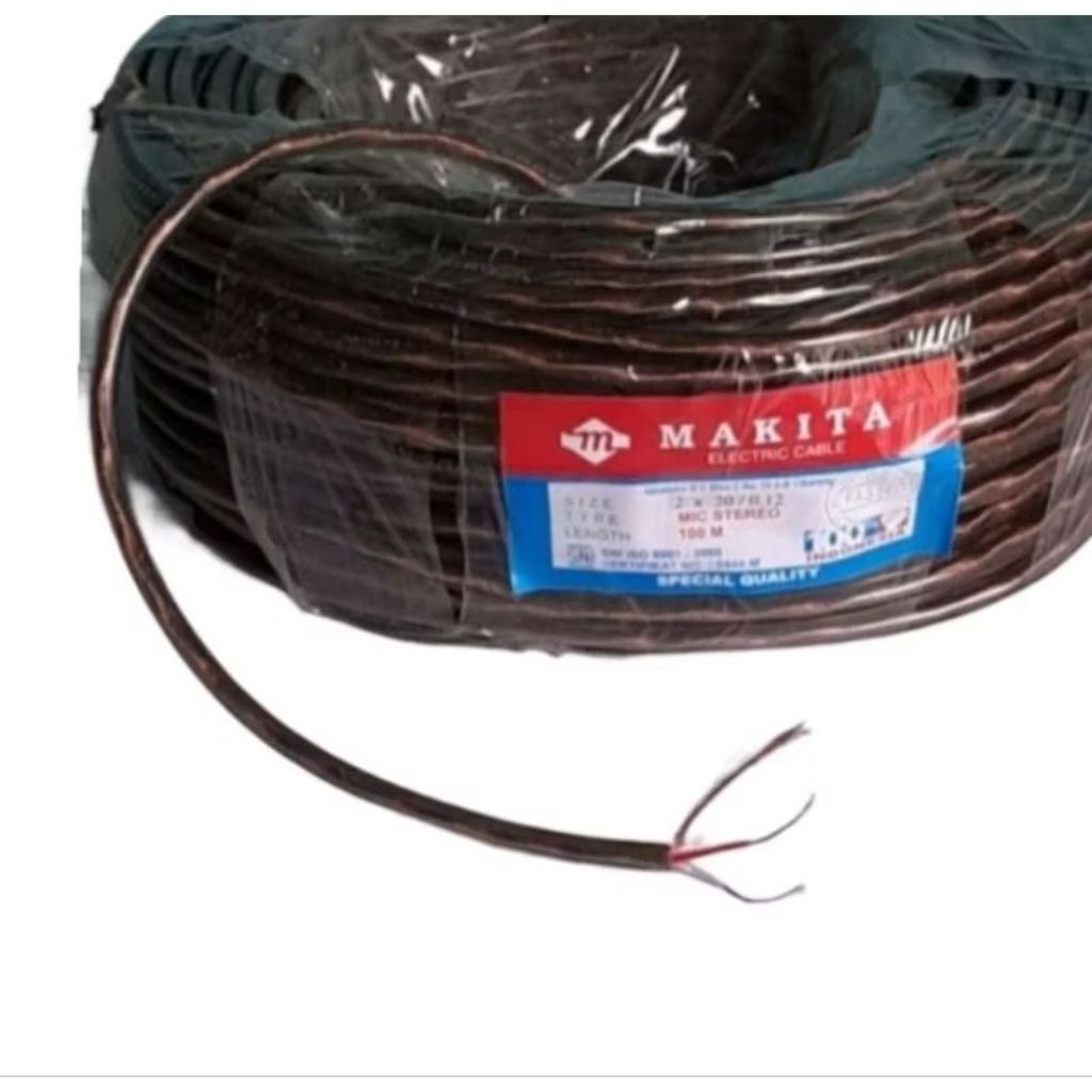 KABEL MICROPHONE STEREO MAKITA TRANSPARAN