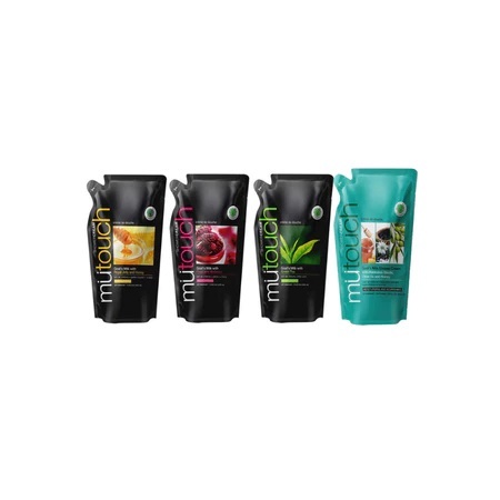 ( 800 ML ) MuTouch Goats Milk Shower Cream Kemasan REFILL 800 ml