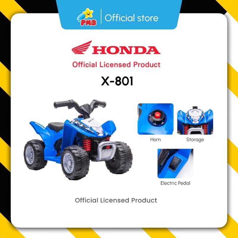 MOTOR AKI PMB HONDA ATV-TRX X801/MOTOR AKI ATV MINI ANAK