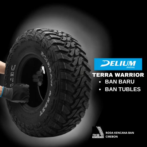 Ban Delium Terra Warrior MT OWL Ban 31 x 10.5 R15 Untuk mobil Katana dan Taft