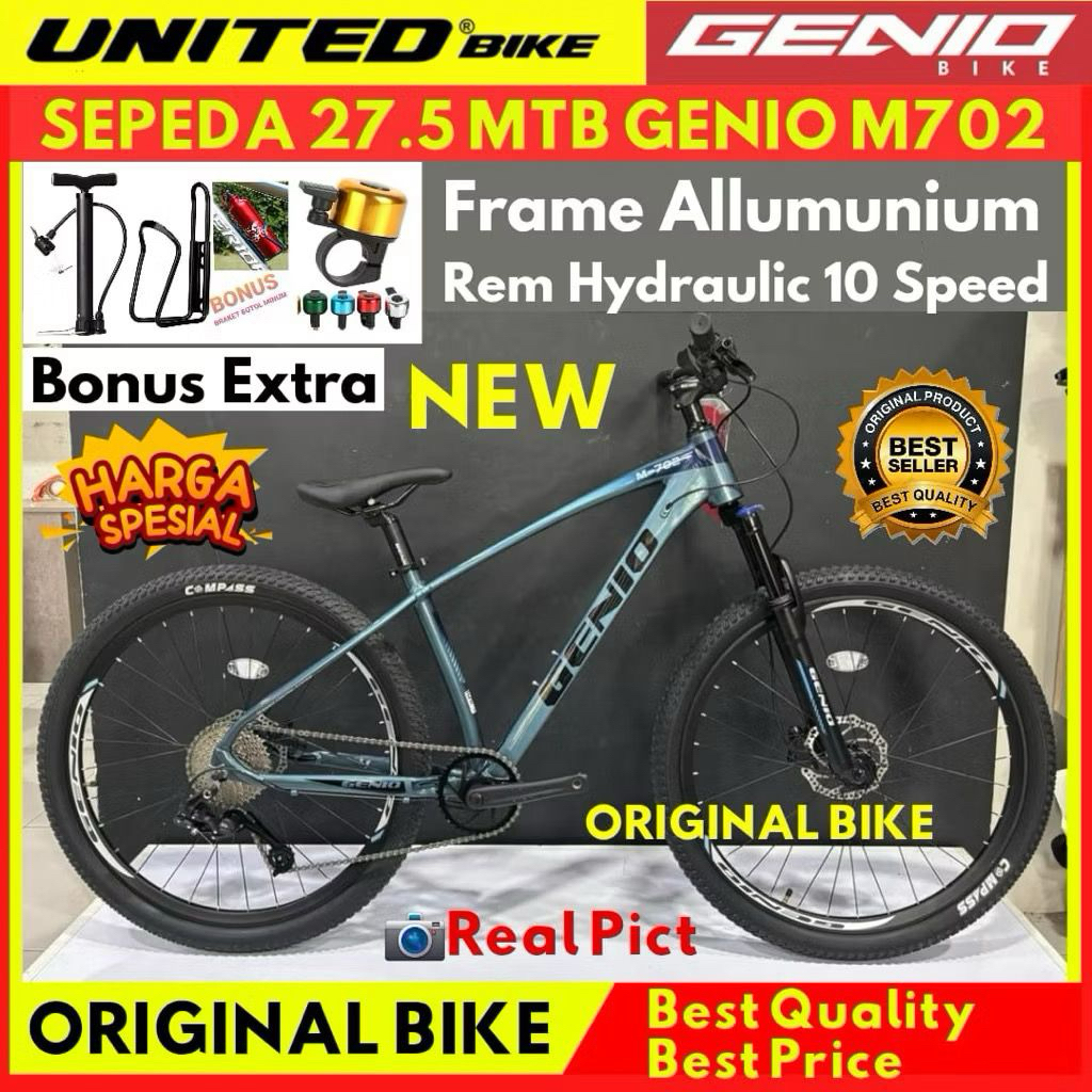 Sepeda Gunung MTB 27,5 Genio M702 M703 M3411 M573 By Unitedbike