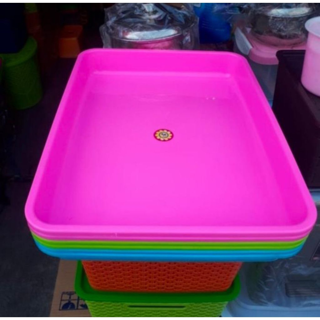 Nampan plastik Tantos Jumbo 5556 Xxl / Nampan kotak jumbo tantos 45 x 33 cm