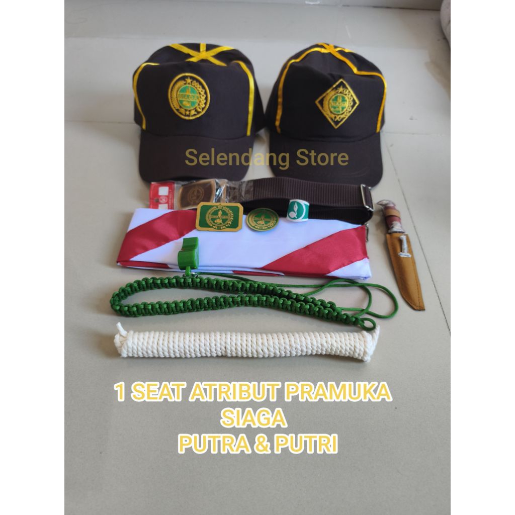1 SEAT ATRIBUT PRAMUKA SIAGA PRAMUKA SIAGA PUTRA & PUTRI ATRIBUT PRAMUKA