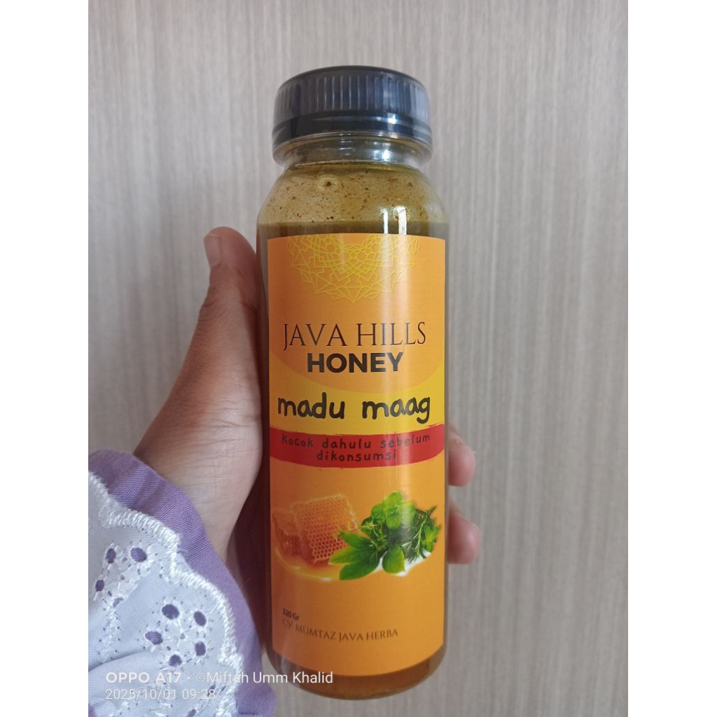 Madu Maag Java Hills Honey, Java Hills Honey Madu Maag, Madu untuk Lambung