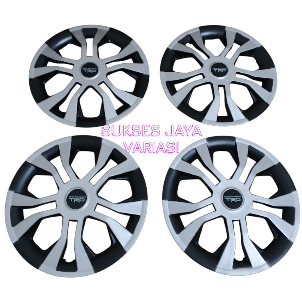 COVER VELG MOBIL L300 RING 14 WHELL DOP COVER RING 14 TRD SILVER