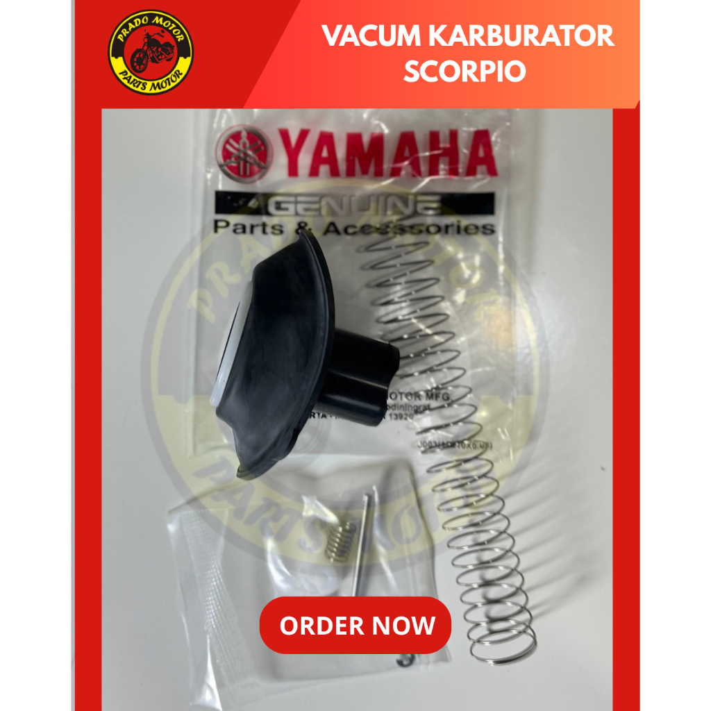 5BP-14940-00 DIAFRAGMA ASSY VACUM SEKEP SKEP KARBURATOR VAKUM ASSY YAMAHA SCORPIO 5BP