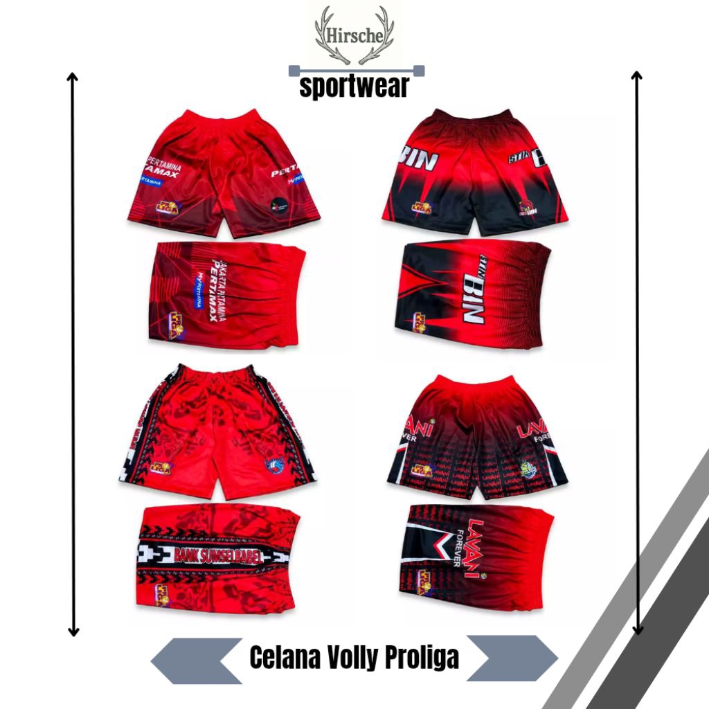 Celana Volly Voly Proliga 2022 Motip Lavani Samator Sukun Badak BNI46 Jakarta Pertamina Bank Sumsel 