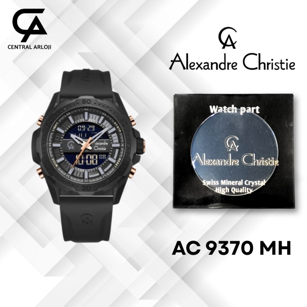 Kaca Jam Tangan Alexandre Christie 9370 MH